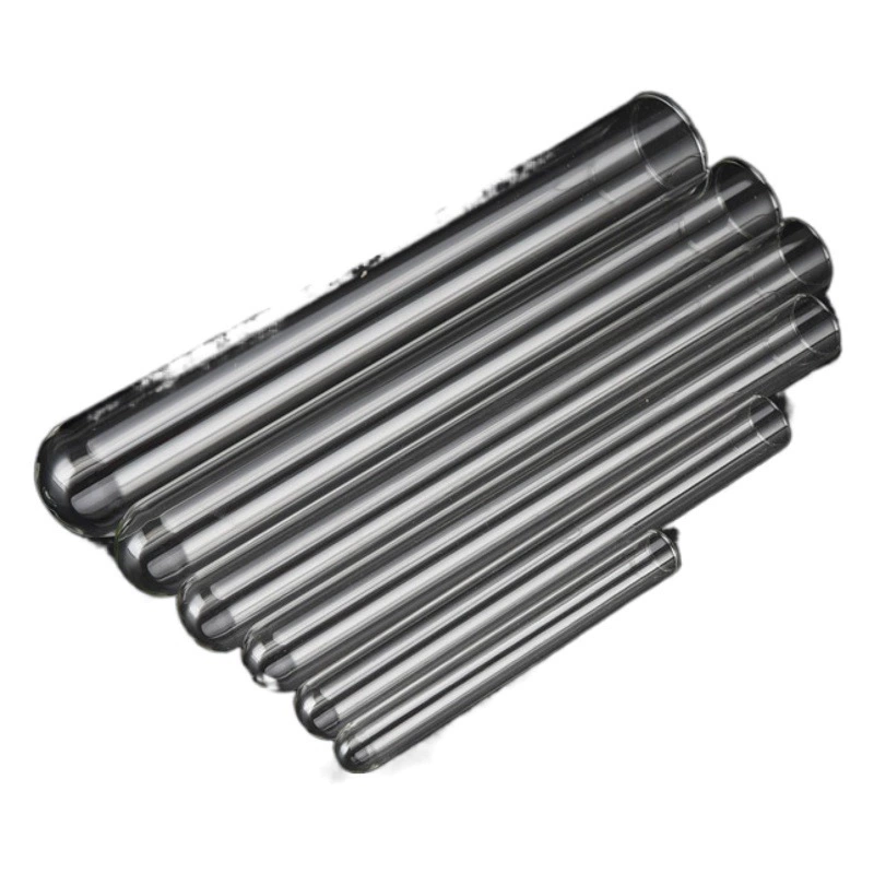 Стеклянная пробирка с плоским круглым дном плоская пробирка 12*70 18*180 20*200 мм расходные материалы для химической лаборатории