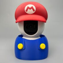 3D打印超级马里奥造型摄像头外壳保护套装饰礼物桌面摆件解压