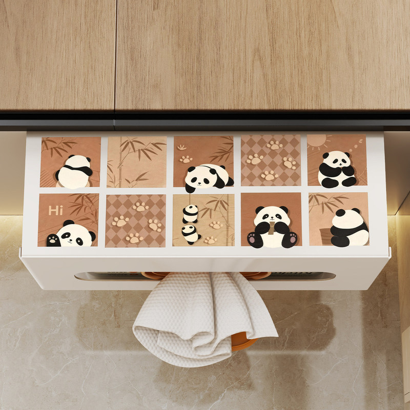 Wall-Mounted Towel Storage Box, Cabinet Tissue Holder, Bathroom Toilet Upside-Down Storage Rack, Kitchen Paper Towel Rack Wall-Mounted Towel Storage Box, Cabinet Tissue Holder, Bathroom Toilet Upside-Down Storage Rack, Kitchen Paper Towel Rack