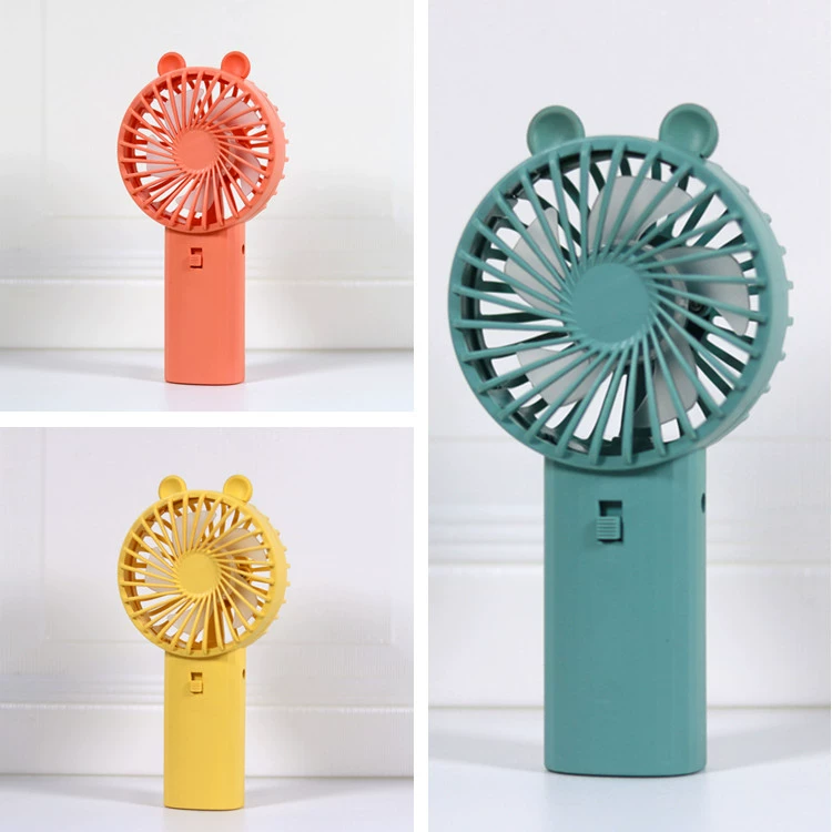 Ручной небольшой настольный воздушный вентилятор для учащихся начальной школы, новая коллекция, подарок на день рождения