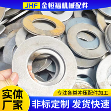 冲压法兰盘毛坯山东厂家加工定制碳钢法兰毛坯盲板 大口径法兰盘