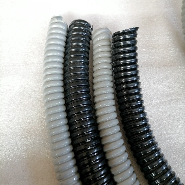 供应阻燃绝缘包塑金属软管 电气防水护线用金属柔性套管