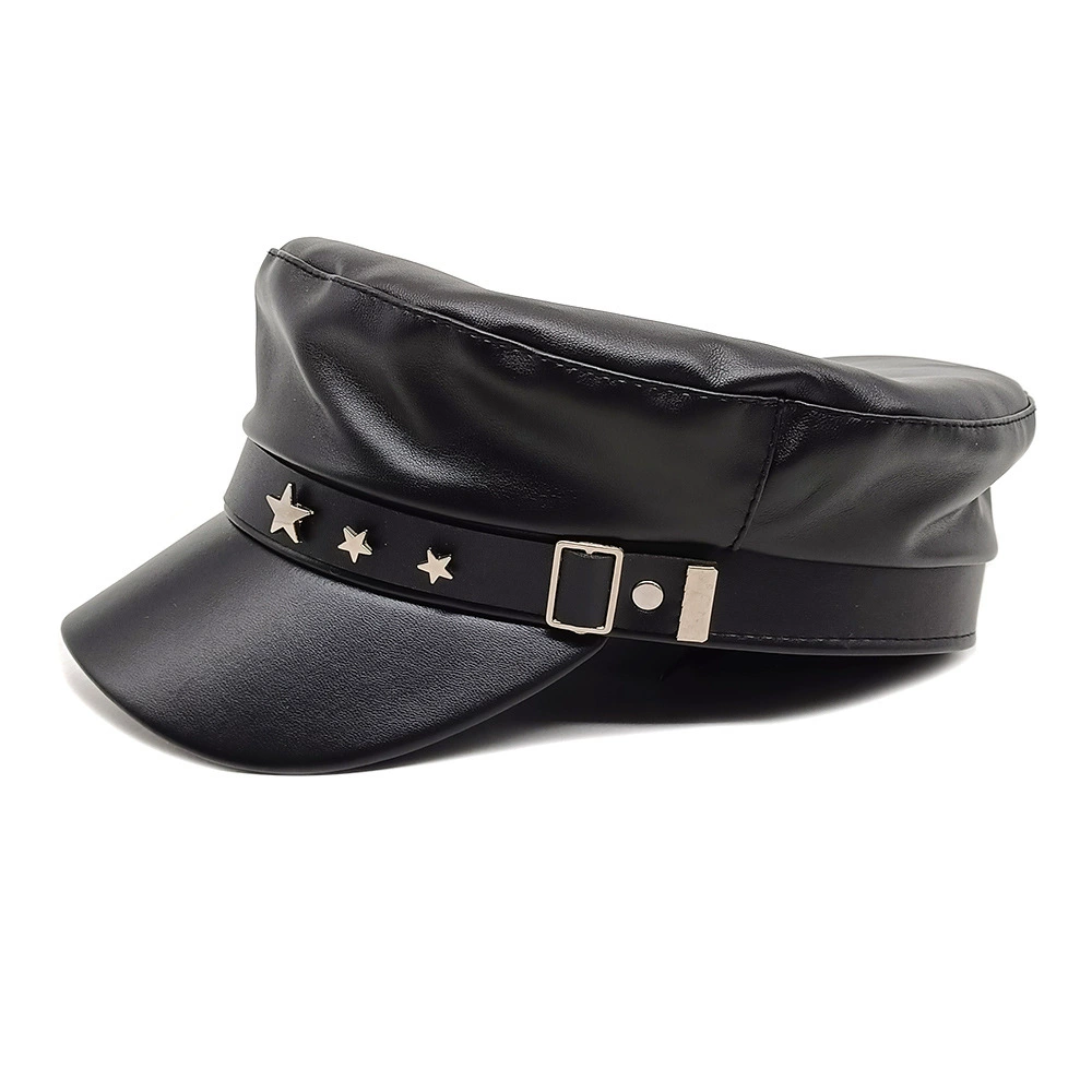 Качественная полиуретановая черная полумаска кепка, японская шляпа для отдыха, корейский стиль