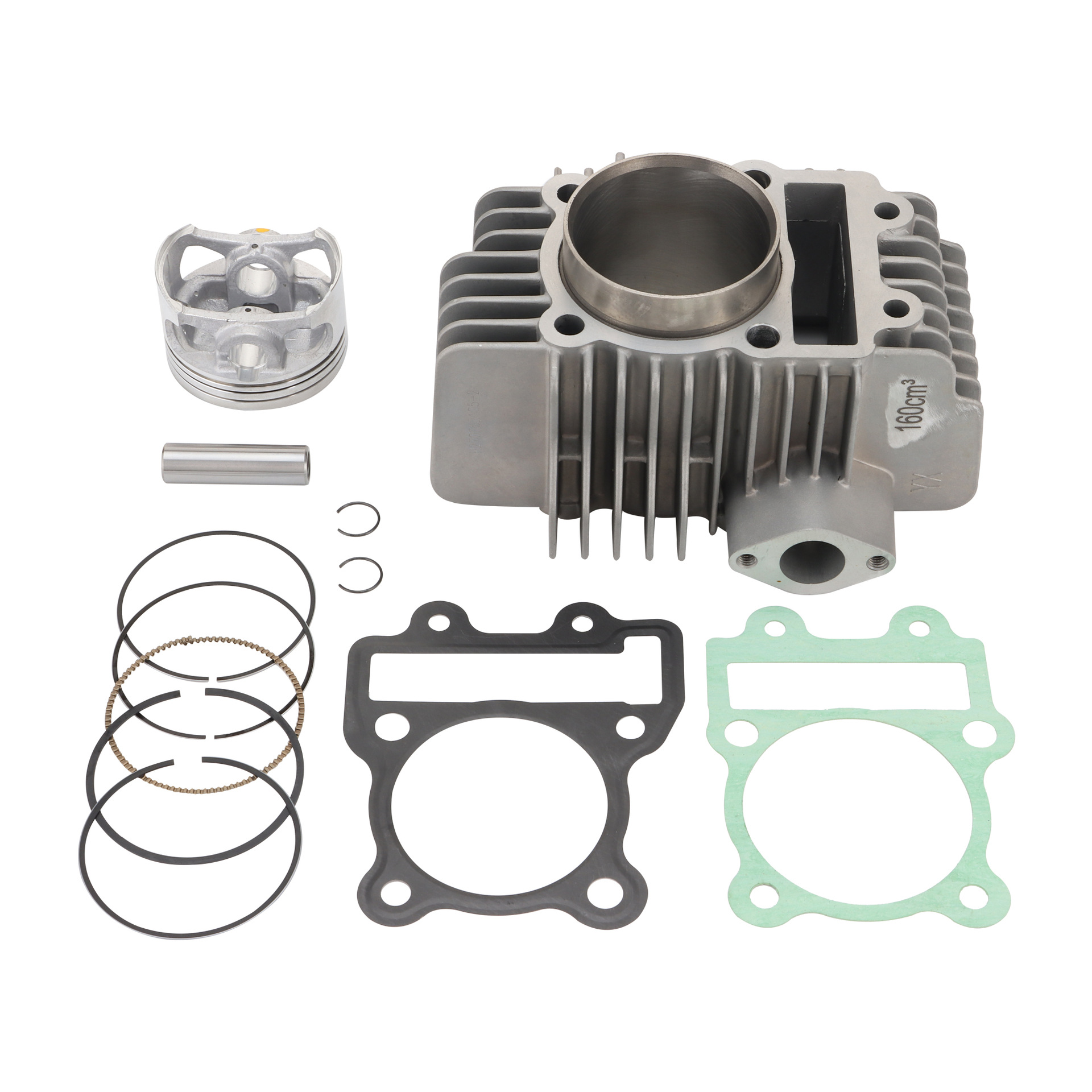 YX160 Cylinder Adapted to Motorcycle Cylinder Assembly with Piston with Paper Pad Gasket YX 160