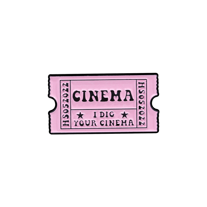 Chao Cool broche de esmalte creativo nicho cultura popular tema broche mochila ropa decoración joyas personales al por mayor en stock