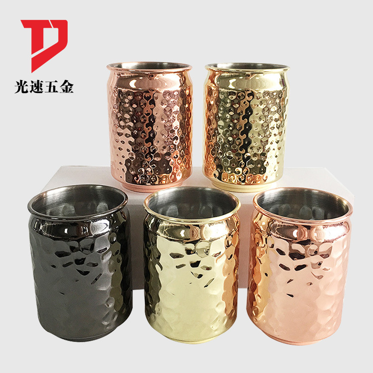 304 taza de cola de acero inoxidable nuevas latas fabricantes de tazas de cerveza pueden imprimir logotipo creativo latas de cola