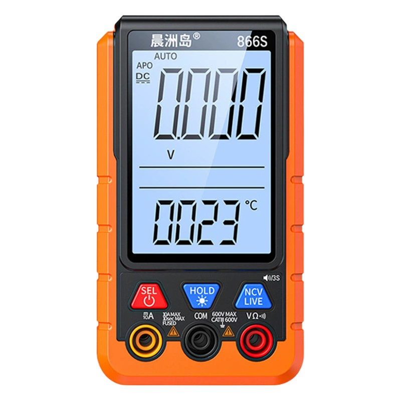 Источник заводской Электрический счетчик автоматический голосовой Многофункциональный Универсальный измеритель Высокоточный цифровой мультиметр с зарядкой