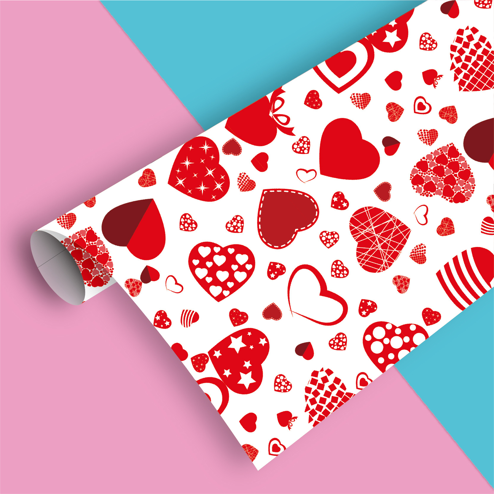 51*74CM flores y plantas amor Día de San Valentín Día de San Valentín Día de la madre Día de la madre Regalo de cumpleaños Caja de regalo de decoración Papel de regalo