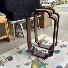 宋の美学小さな窓ティールーム装飾新しい中国風無垢材パーティションリビングルームオフィス玄関花窓 FS@