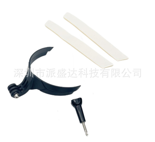 Casco de motocicleta soporte de la barbilla 3M pegatina gopro deportes soporte de la Cámara montar teléfono móvil equipo de tiro