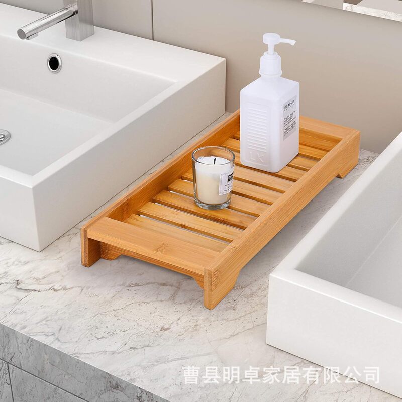 Hotel Toiletries Solid Wood Storage Rack Household Towel Toothbrush Storage Rack Toilet Aromatherapy Wooden Storage Rack