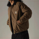 跨境卡哈家carha重磅工装帆布夹克休闲外套男女款耐磨羽绒服复古