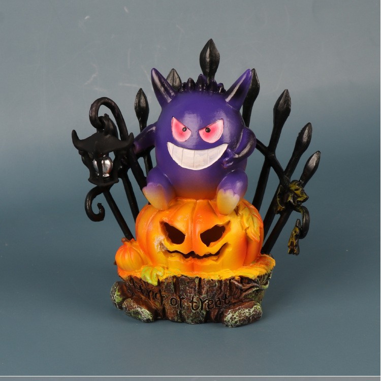 耿鬼树脂南瓜灯1