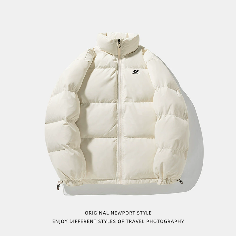 Retro winter windproof warm down jacket, American style