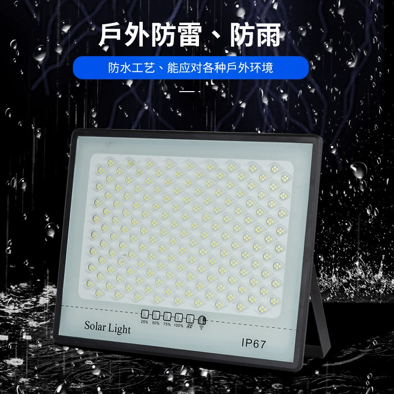 (Cross-border trading), LED spotlight solar-powered for gazebo, travel lights, industrial street lamp, wholesale