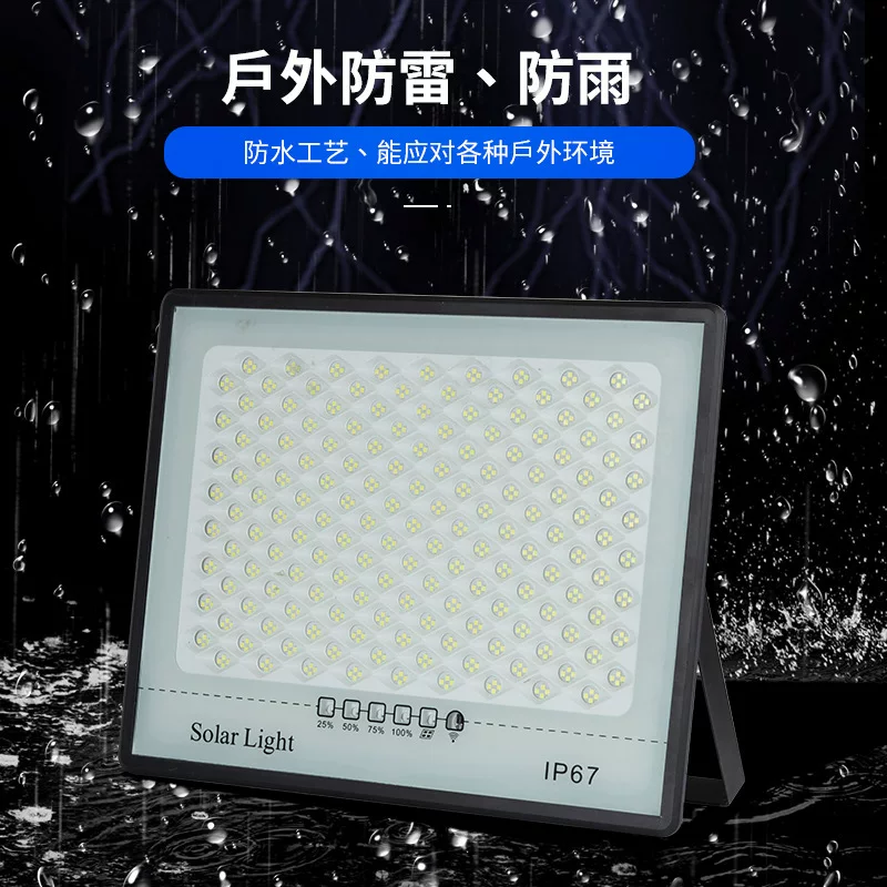 (Cross-border trading), LED spotlight solar-powered for gazebo, travel lights, industrial street lamp, wholesale