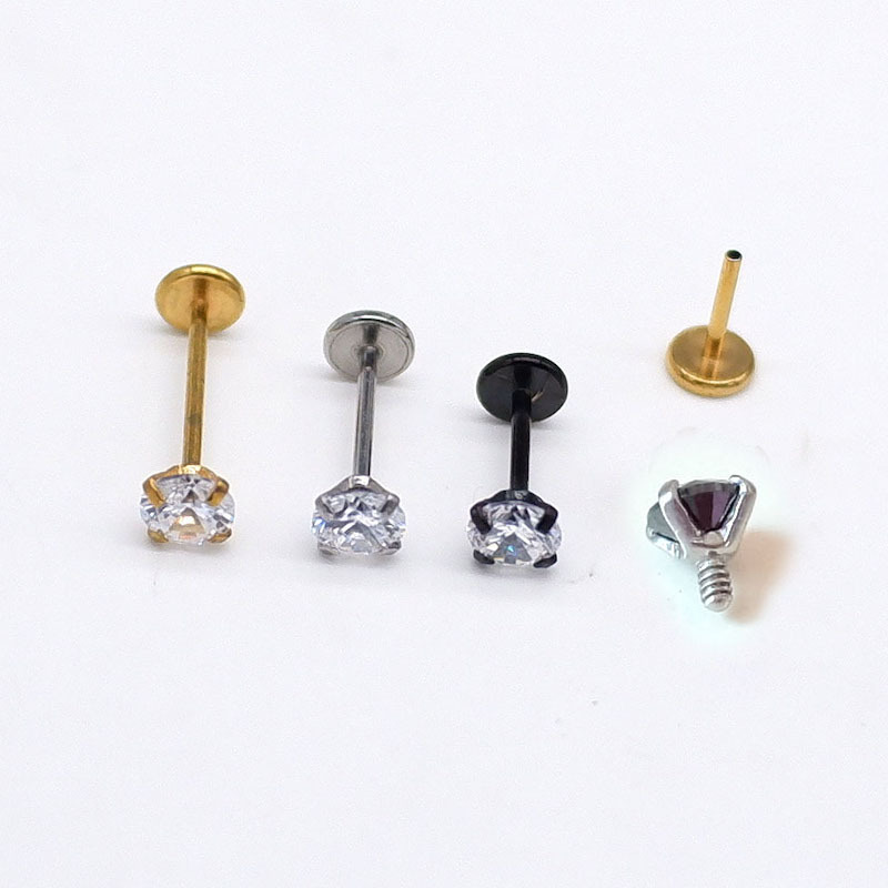 금 4mm [1 개] 짧은 막대 4mm