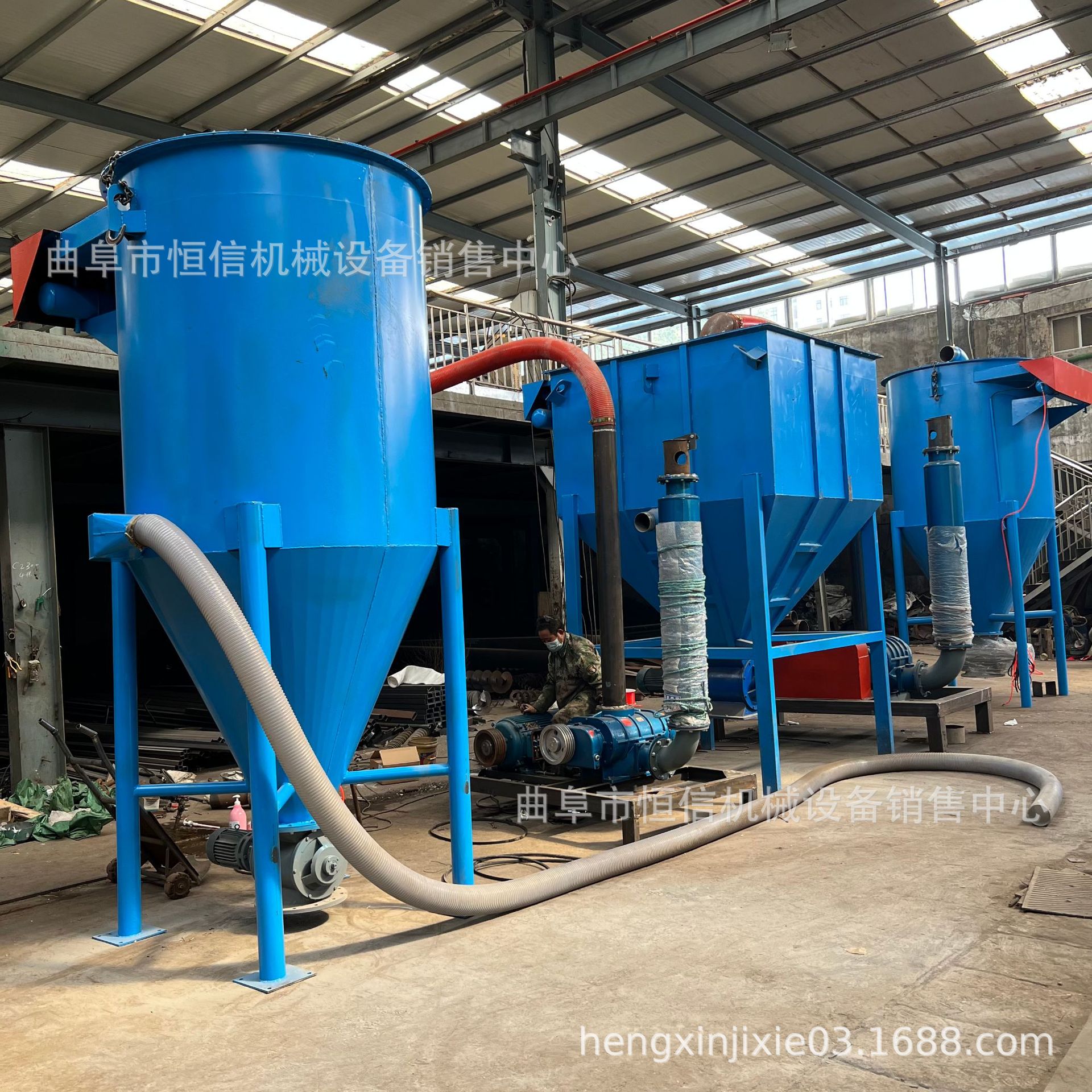 粮食作物气力吸粮机 无粉尘的石灰粉脉冲除尘气力吸灰机 一机多用