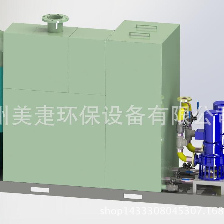 广州美疌不锈钢全自动油水分离器（隔油池）油水提升装置