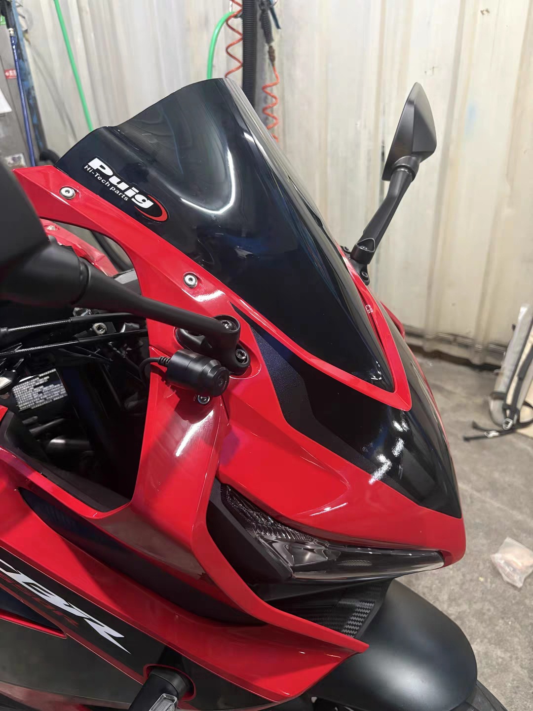 Suitable for Honda Cbr650R Spanish Pulg Racing Track Version Front Windshield, Suitable for 2019 to 2025