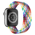 苹果尼龙单圈编织表带iwatch表带官方同款适用于苹果表带塑料头