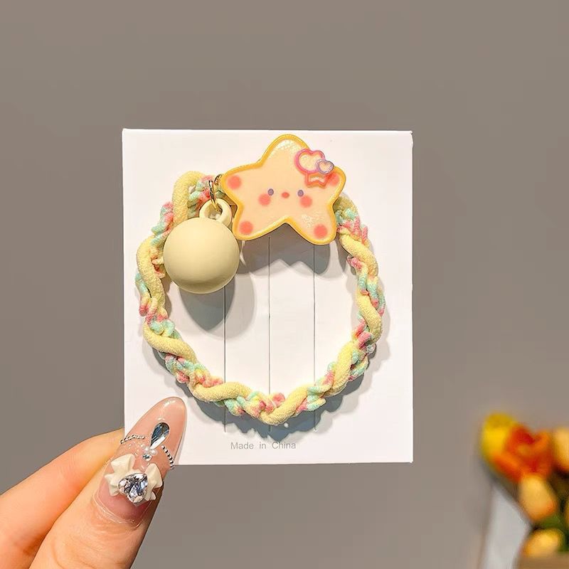 Blue Cloud estrella horquilla hembra lindo dopamina flequillos clip lateral horquilla frente duckbill BB clip tocado