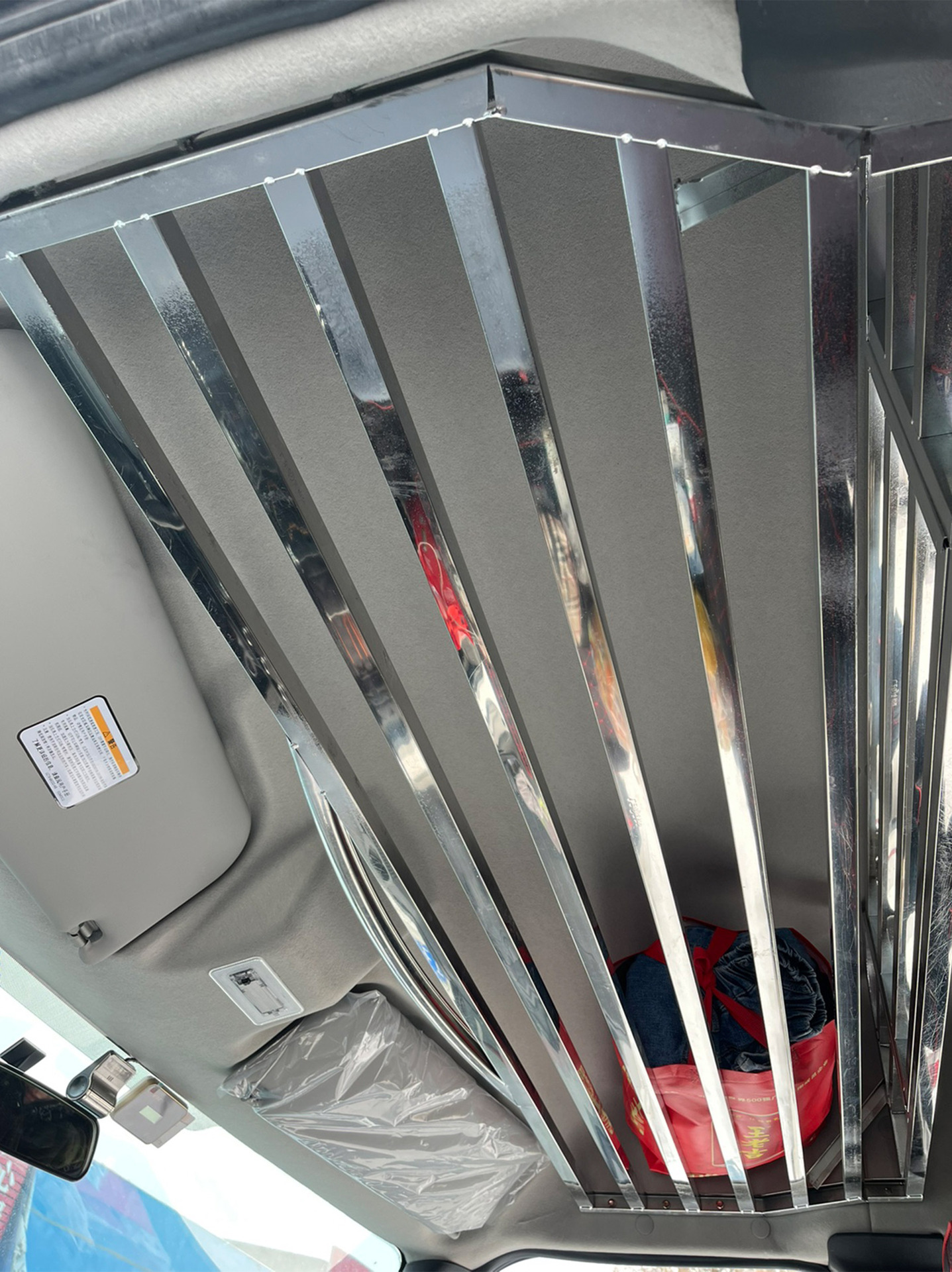 Datong V80 In-car Foton Tuyao Cab Roof Luggage Rack Storage Rack Storage Rack Full Shun Fushunwei