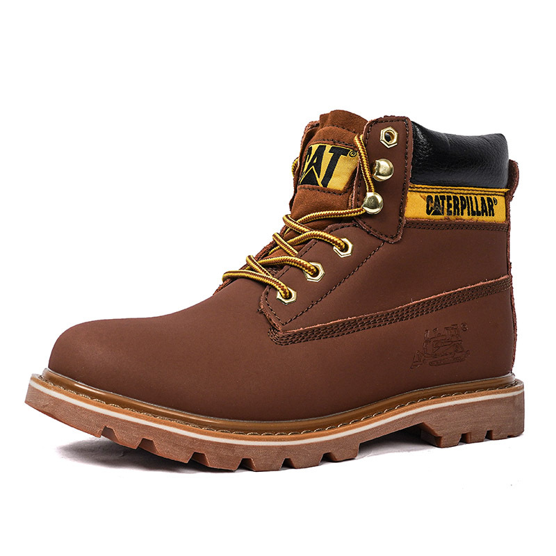 Botas Martin de caída grande en otoño y invierno al aire libre para hombres y mujeres zapatos de viaje botas de trabajo de cuero mate mate mate