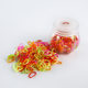 Korean Style Pumpkin Bottled Small Rubber Band Cartoon Children's Hair Rope Hair Ring Colorful High Elastic Disposable Rubber Band