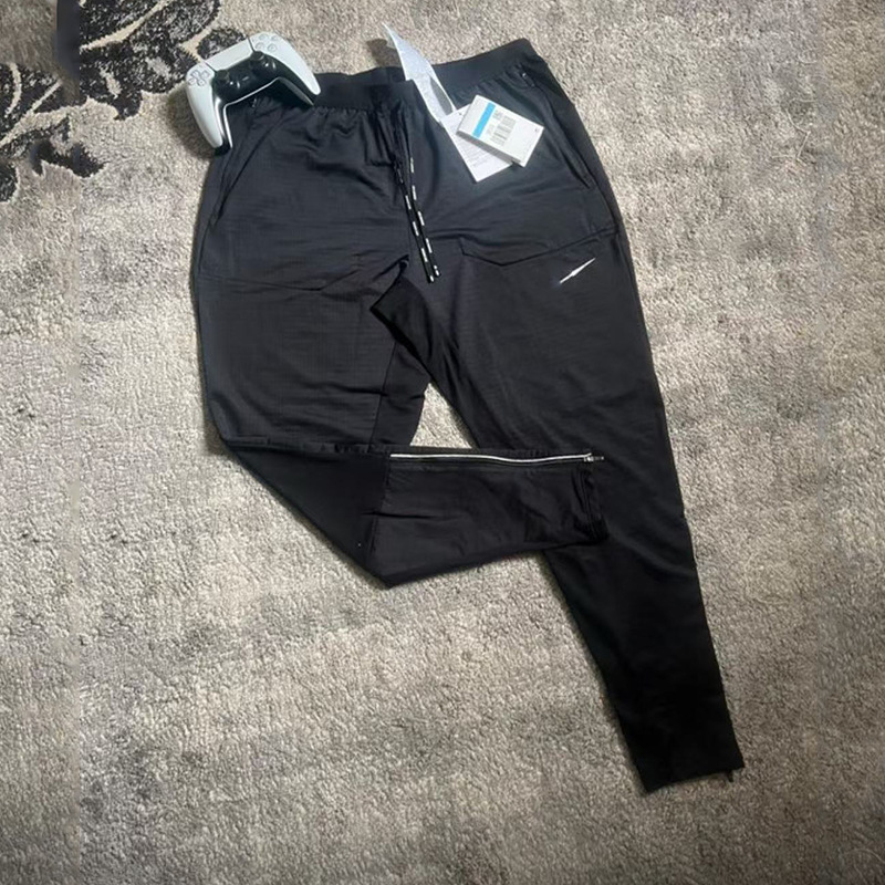 Men's athletic running pants, track and field long pants, quick-drying sports training pants, fitness ice silk thin pants Men's athletic running pants, track and field long pants, quick-drying sports training pants, fitness ice silk thin pants
