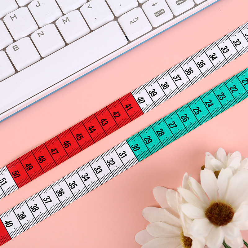 Cinta de color de calidad alemana con hebilla Cinta de color de doble cara británica cinta métrica de cinta especial de costura con botones