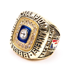 1988 NBA 篮球 洛杉矶湖人队总冠军戒指 外贸男士指环 厂家直销