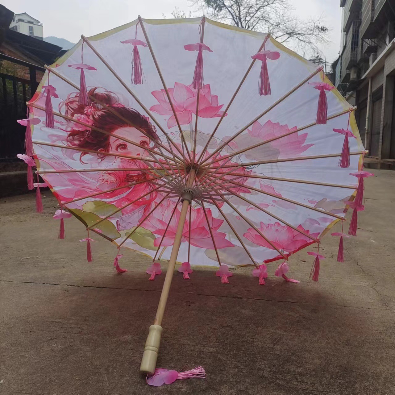 연꽃 요정 꽃잎