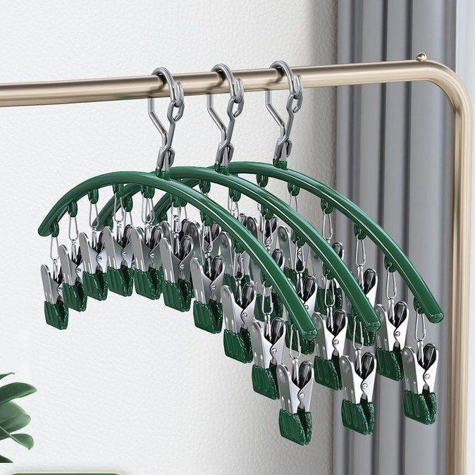 Windproof Multifunctional Hanger Drying Socks Clip Durable Artifact Student Dormitory Hook Storage Good Household Necessary