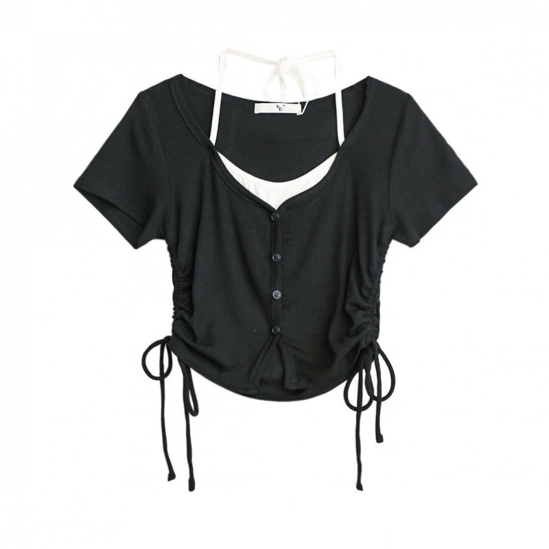 블랙 탑 원피스