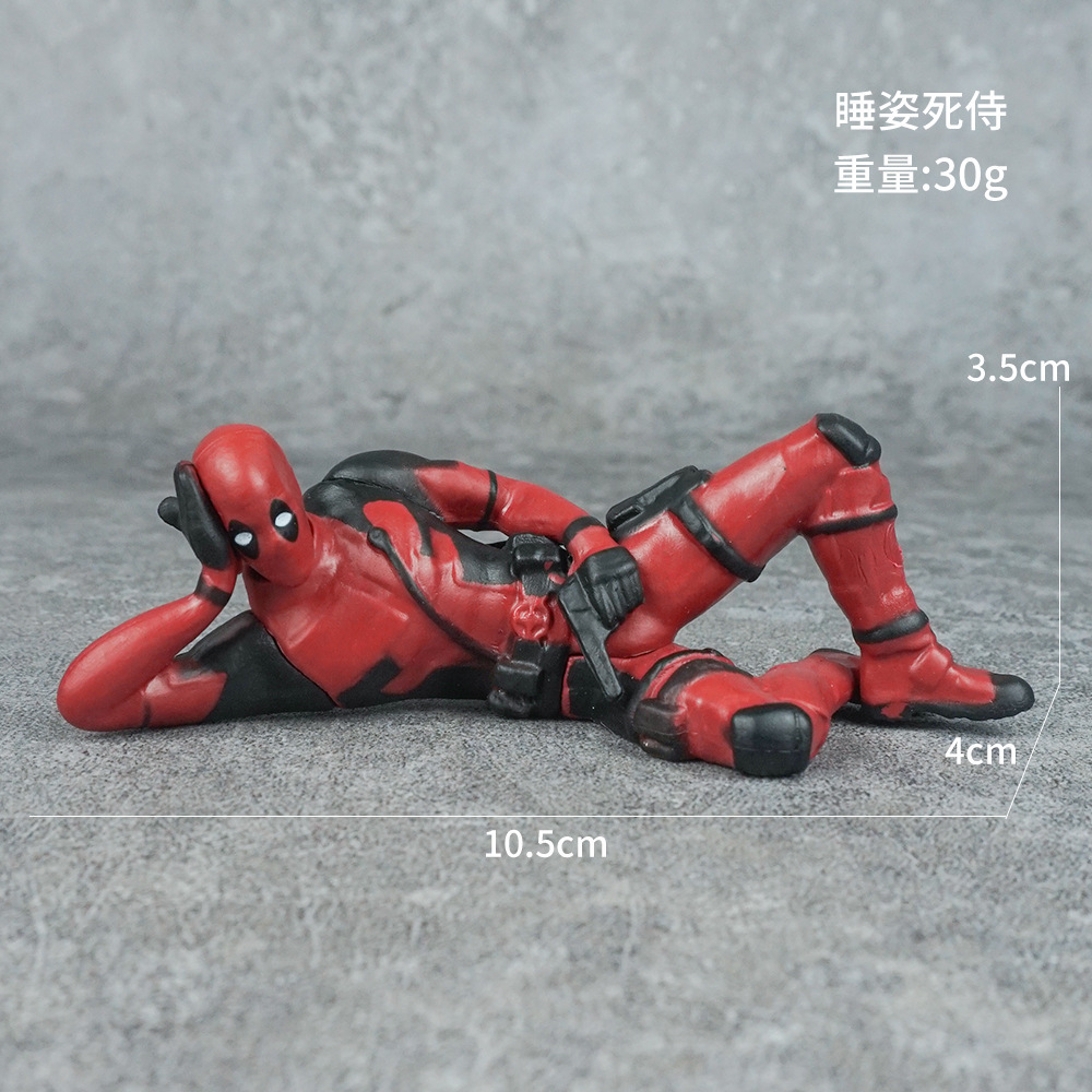 Modelo de figura de Deadpool transfronterizo