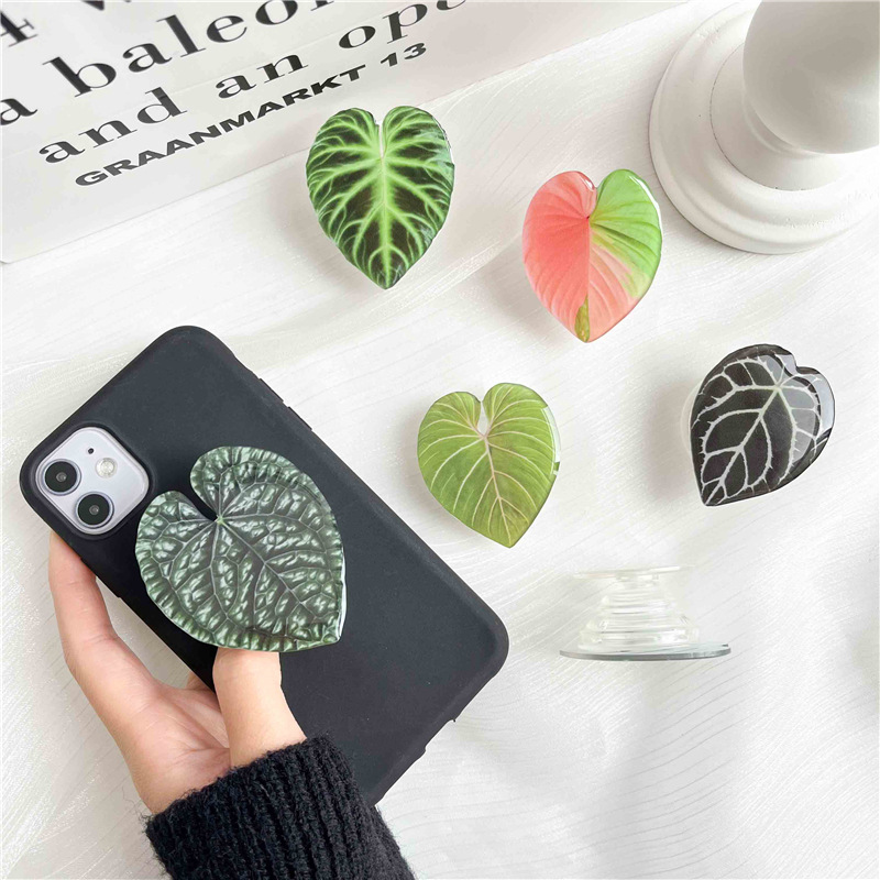22g Weight Universal Applicable Brands Airbag Bracket Classification ABA, tpu Material Leaves Pattern Casual, Cute Style Leaves ABA Tpu Casual Cute Universal Airbag Bracket 4