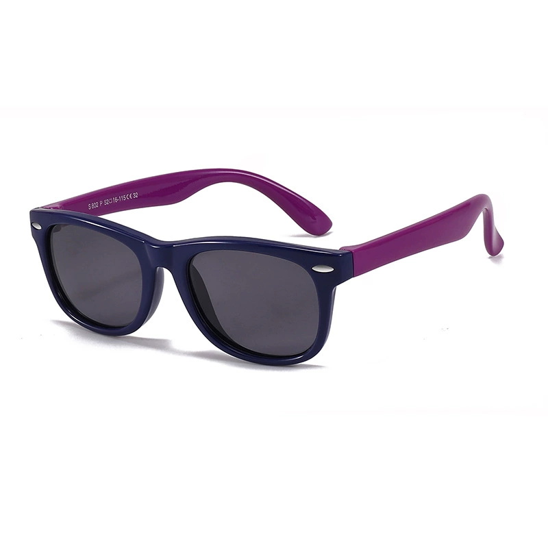 Silicone Children's Sunglasses, UV Protection, TAC Polarized Lenses, Assorted Colors (Ages 2+)