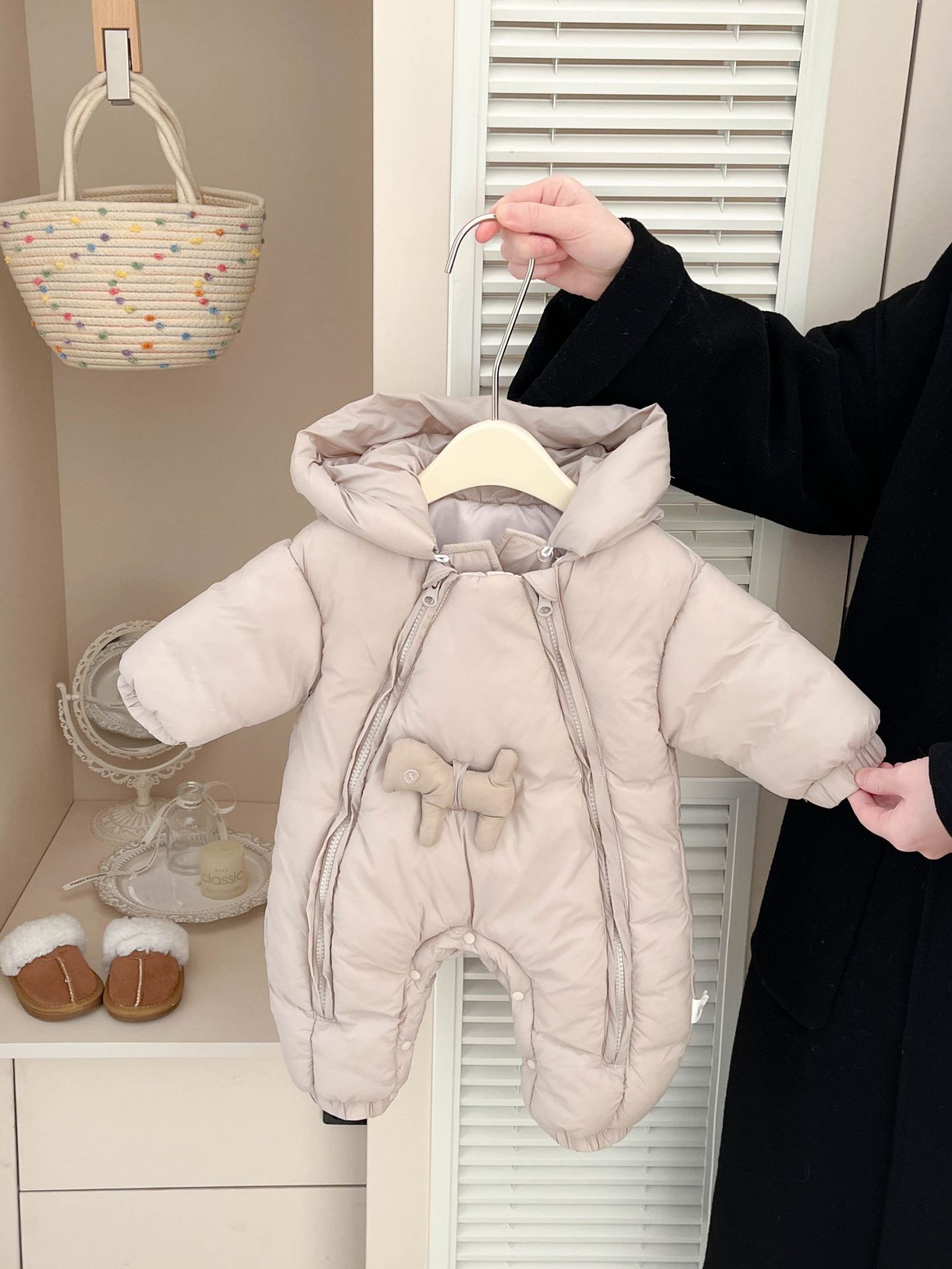 Baby plumage algodón camiseta de invierno para bebés caliente ropa de invierno para niños de invierno brazo de invierno
