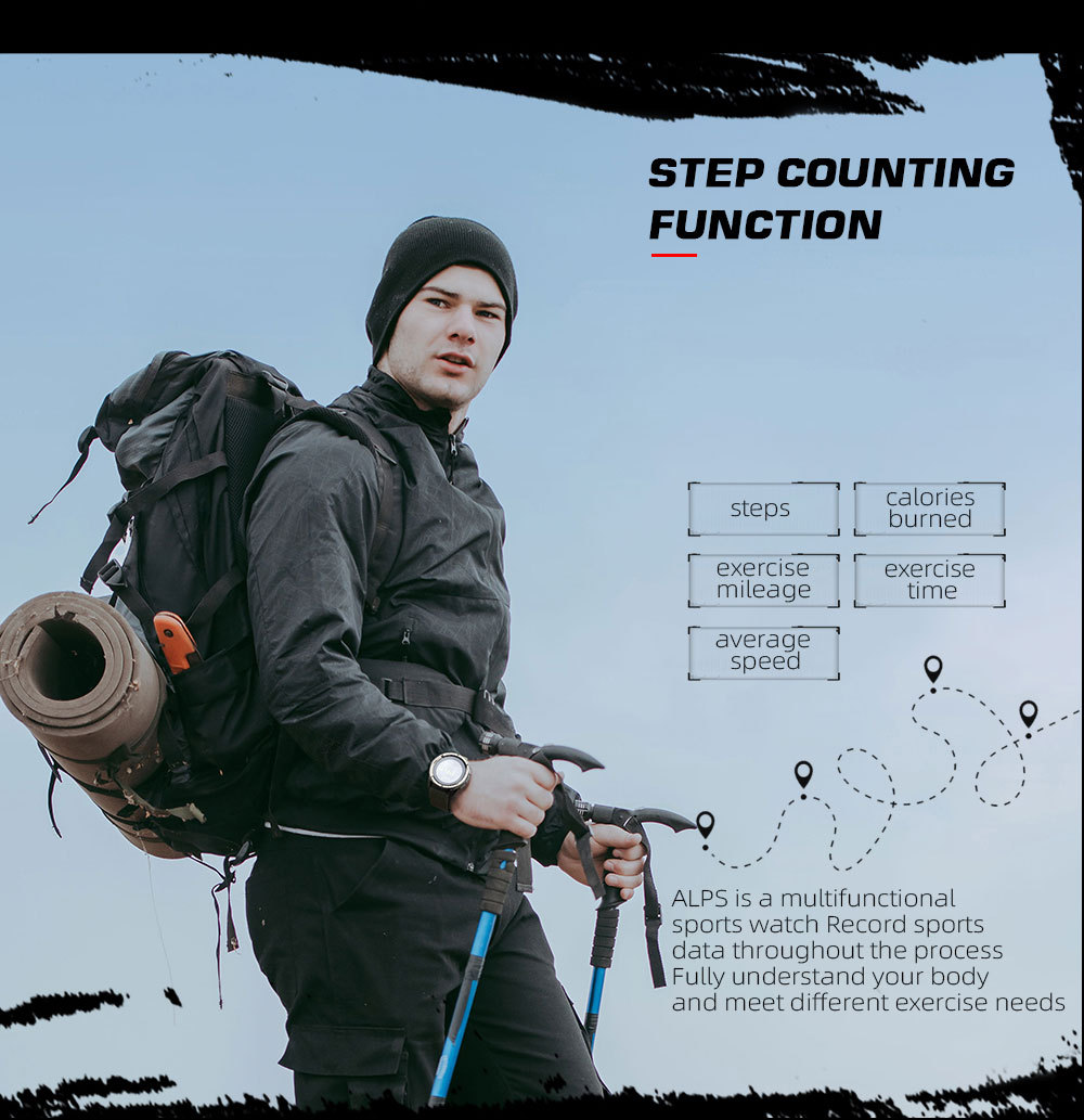 Sport Smartwatch Mit Kompass Wasserdicht Aus Carbonfaser_voghion.com