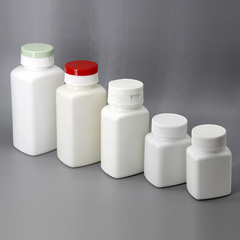 护肝片瓶白色DHA瓶190cc安利瓶胶囊保健品瓶糖果瓶塑料瓶