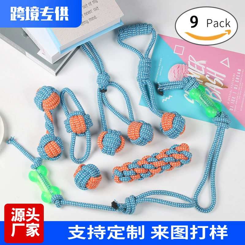 Производители в наличии игрушки для собак костюм моляров устойчивые к укусам узлы маленькие и средние щенки облегчение собаки игрушки для животных