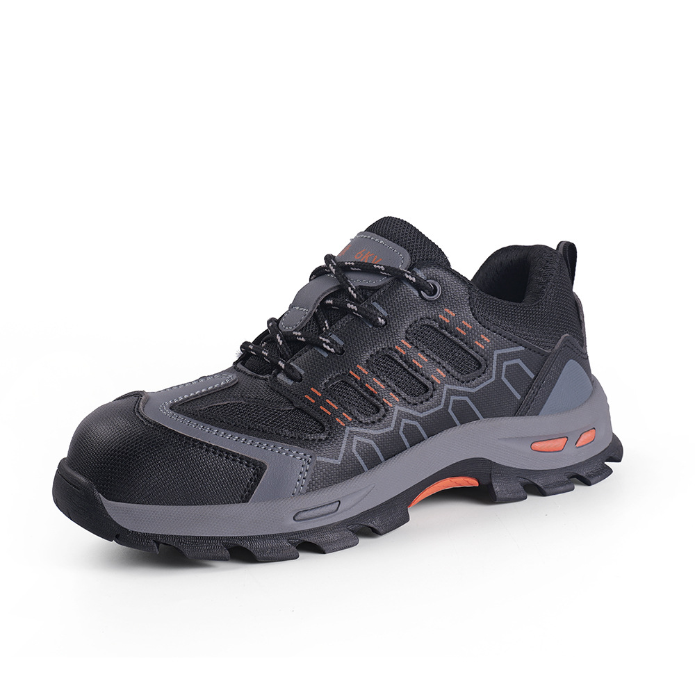 Zapatos de Seguridad Industrial de Cuero de Microfibra Antiaplastamiento, Antiperforación para Trabajo Industrial image 6