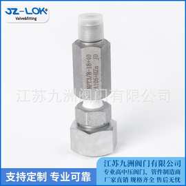 注脂止回阀油嘴NPT螺纹注油咀高压球阀用井口用6000PSI注脂阀
