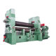 Small three-roller CNC plate rolling machine full-automatic rolling machine vertical cone rounding machine special empty pipe steel plate