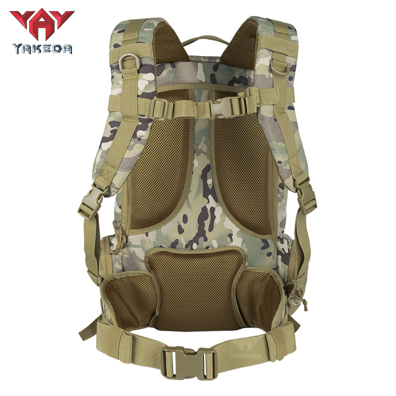 Yakeda mochila de gran capacidad multifuncional mochila táctica camuflaje deportes al aire libre bolso montañismo equipo de camping