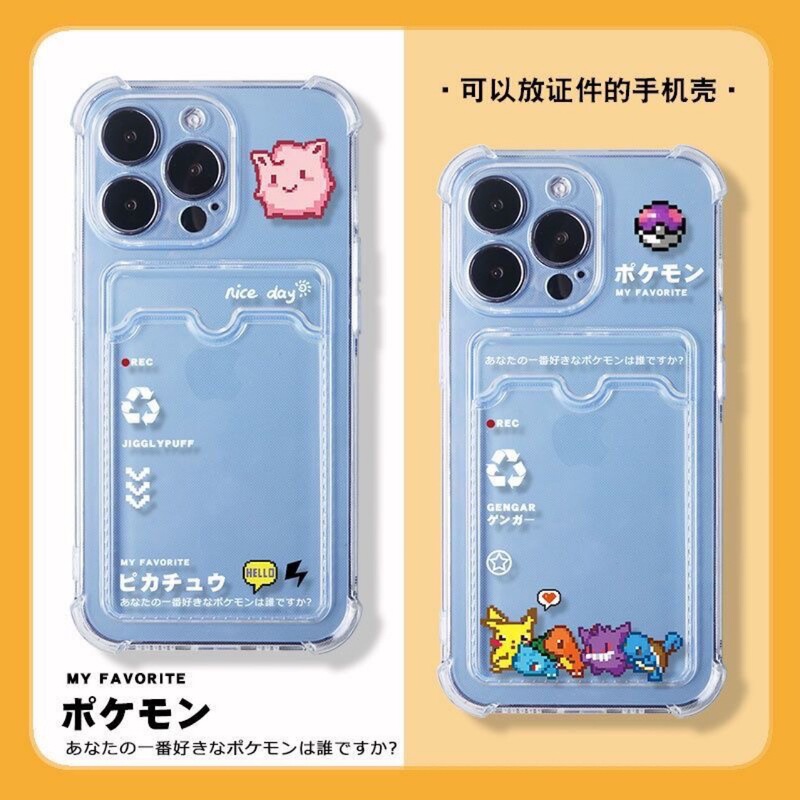 Fatty Elf Apple 16/15/14/13 Elf Mobile Phone Case 11/12 Card Holder Soft Shell Xs/Xr Export