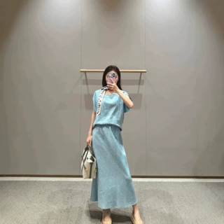 深圳南油2026早秋新款亚麻老钱风女装方领上衣纯色气质坎肩小外搭