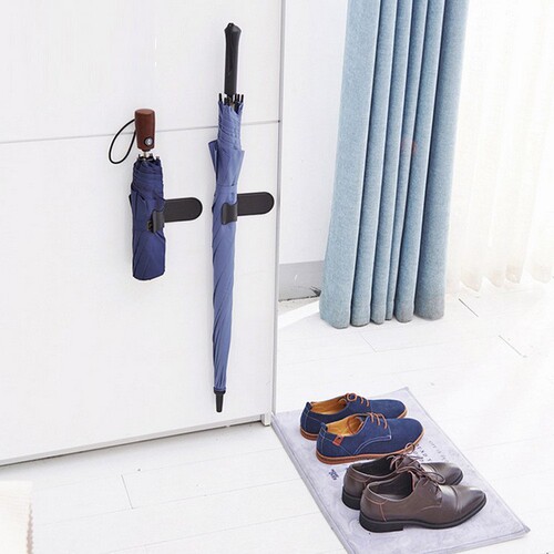 Portable Adhesive Car Umbrella Mount Car Accessory Multi-functional In-Car Small Hook Holder Rack Organizer