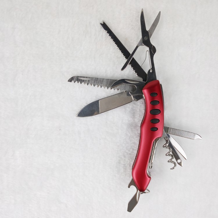 11开多功能小刀军刀野外礼品折叠工具小刀户外不锈钢军刀礼品